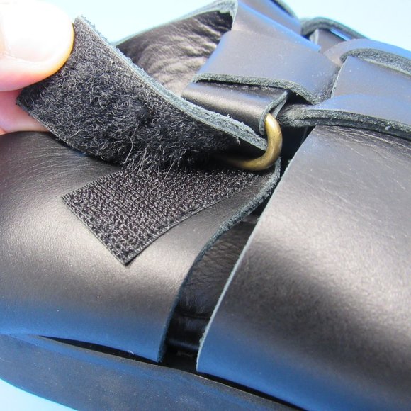 The Bali Tailor Womens Shoes Black 37 Leather sandals fisherman shoes - Picture 4 of 11